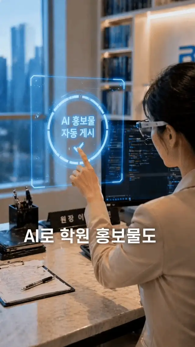 수업만 끝내고 퇴근하시는 모습